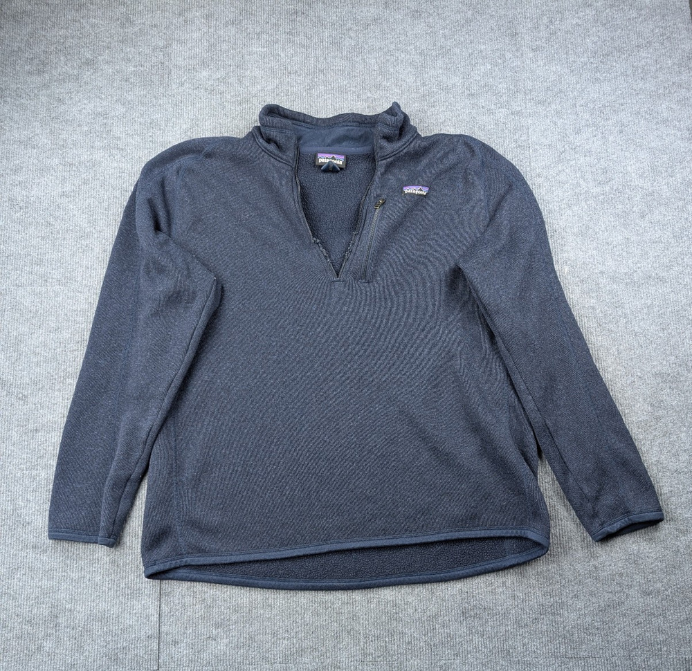 Patagonia Better Sweater 1/4 Zip Mens XXL Fleece Athletic Hiking Outdoor Patron
